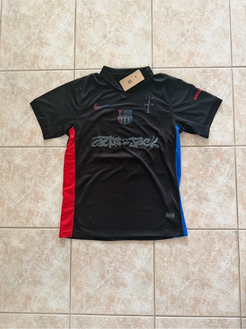 Barcelona × Travis Scott player version jersey- Lamine Yamal #19